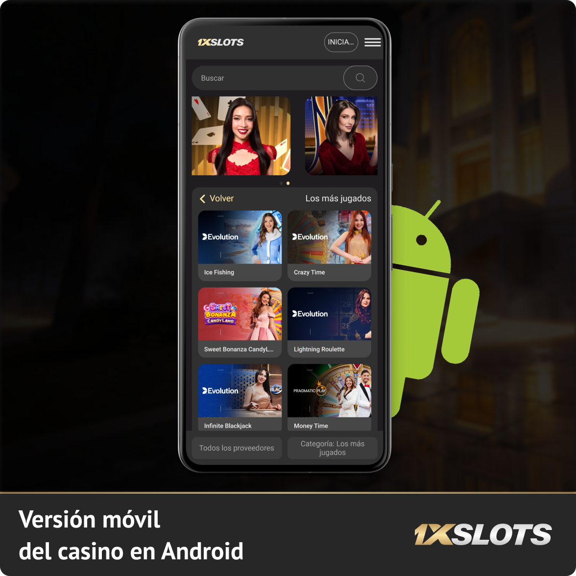 Cómo descargar e instalar la aplicación 1xSlots para Android: instrucciones sencillas